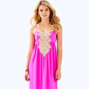 NWT Lilly Pulitzer Kelsea Silk Maxi